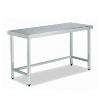 Mesa central de acero inox con fondo 600 mm y varias medidas de ancho IDC060 Ideacer