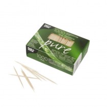 1000 Palillos, madera biodegradable gama Pure redondo 8 cm