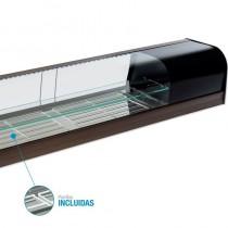 Vitrina de cristal refrigerada FR-200I 1920 mm - Pepebar Vitrina de cristal refrigerada FR-200I 1920 mm - Catálogo Vitrinas refrigeradas