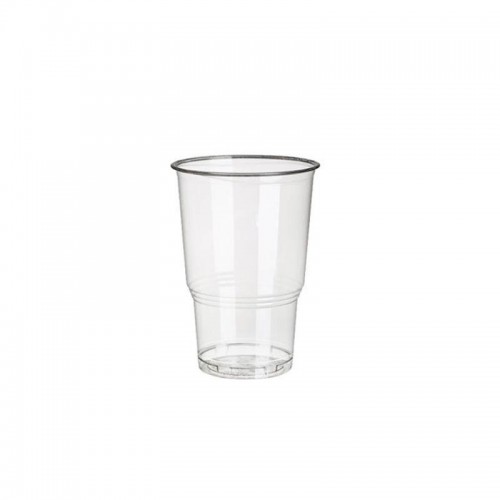 Comprar 25 Vasos para bebidas frías, PLA biodegradable gama Pure 0,25 l Ø 7,8 cm · 11 cm transparente con borde redondeado en Pepebar