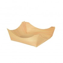 50 Boles, madera biodegradable gama Pure cuadrado 3,5 cm x 10 cm x 10 cm