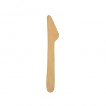 500 Cuchillos, madera biodegradable gama Pure 16,5 cm - Pepebar 500 Cuchillos, madera biodegradable gama Pure 16,5 cm