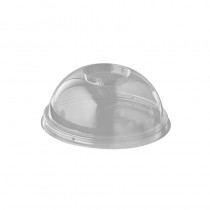 100 Tapa, PLA biodegradable gama Pure redondo Ø 9,5 cm · 4,5 cm transparente con agujero - Pepebar 100 Tapa, PLA biodegradable gama Pure redondo Ø 9,5 cm · 4,5 cm transparente con agujero