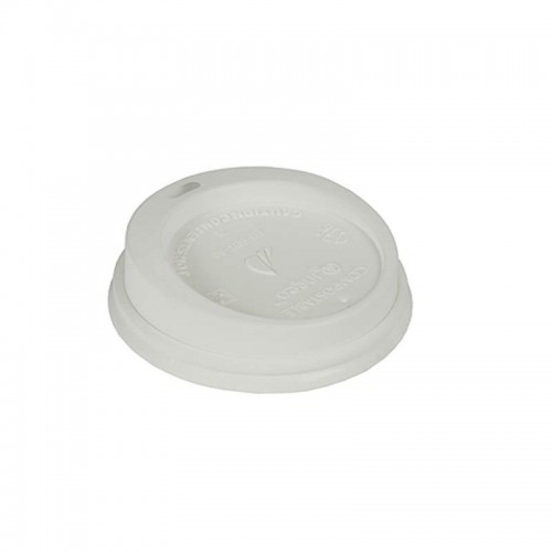50 Tapas, C-PLA biodegradable gama Pure redondo Ø 8 cm · 2,5 cm blanco Comprar 50 Tapas, C-PLA biodegradable gama Pure redondo Ø 8 cm · 2,5 cm blanco en Pepebar