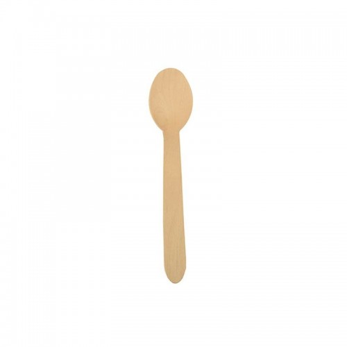 Comprar 10 Cucharas, madera biodegradable gama Pure 15,7 cm en Pepebar