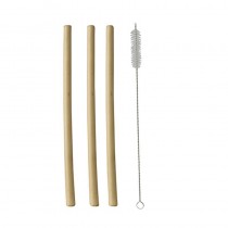 12 Pajitas de bambú biodegradable gama Pure Ø 1 cm · 23 cm incluye cepillo de limpieza - Pepebar 12 Pajitas de bambú biodegradable gama Pure Ø 1 cm · 23 cm incluye cepillo de limpieza - Catálogo Pajitas y cañitas biodegradables