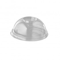 100 Tapa, PLA biodegradable gama Pure redondo Ø 9,5 cm · 4,5 cm transparente sin agujero - Pepebar 100 Tapa, PLA biodegradable gama Pure redondo Ø 9,5 cm · 4,5 cm transparente sin agujero