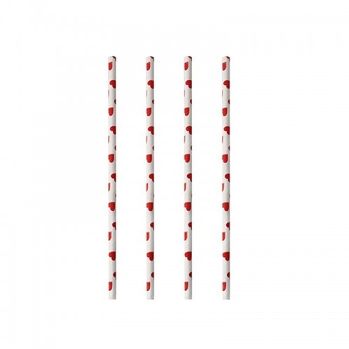 100 Cañitas de papel biodegradable gama Pure Ø 6 mm · 20 cm Heart Comprar 100 Cañitas de papel biodegradable gama Pure Ø 6 mm · 20 cm Heart en Pepebar