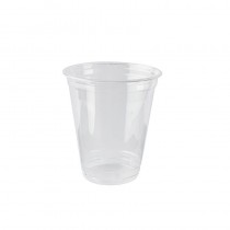 70 Vasos para bebidas frías, PLA biodegradable gama Pure 0,3 l Ø 9,5 cm · 10,68 cm transparente
