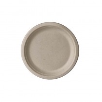 50 Platos de caña de azúcar biodegradable gama Pure sin compartimentos Ø 18 cm · 2 cm natural - Pepebar 50 Platos de caña de azúcar biodegradable gama Pure sin compartimentos Ø 18 cm · 2 cm natural