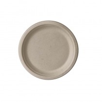 50 Platos de caña de azúcar biodegradable gama Pure sin compartimentos Ø 15 cm · 2 cm natural - Pepebar 50 Platos de caña de azúcar biodegradable gama Pure sin compartimentos Ø 15 cm · 2 cm natural