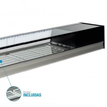 Vitrina refrigerada cristal recto R-120I - Pepebar Vitrina refrigerada cristal recto R-120I - Catálogo Vitrinas refrigeradas