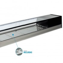 Vitrina expositora cristal recto R-250I. 2500 mm - Pepebar Vitrina expositora cristal recto R-250I. 2500 mm - Catálogo Vitrinas refrigeradas