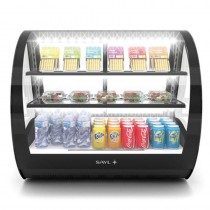 Vitrina expositora  refrigerada con estantes Sayl VV