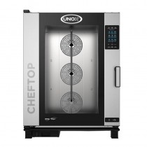 Horno Unox Cheftop combinado gas 10 bandejas GN2/1 PLUS XEVC1021GPR