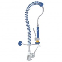 Grifo ducha extra bajo de sobremesa dos aguas monomando 463038