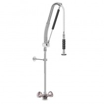 Grifo ducha sobremesa dos aguas modelo accionamiento extensible