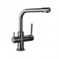 Grifo cocina de acero inoxidable con doble función