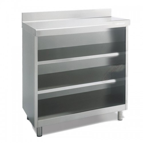 Comprar Mueble cafetero 1000 mm, 2 estantes 600 fondo ECM60-100-2 en Pepebar