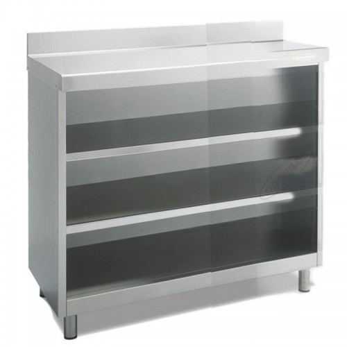 Mueble cafetero inox 2 estantes 1495 mm. ancho ECM60-150-2 Comprar Mueble cafetero inox 2 estantes 1495 mm. ancho ECM60-150-2 en Pepebar