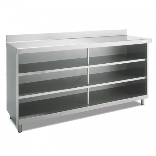 Comprar Mesa cafetera 2 metros 2 estantes 60 cm fondo ECM60-200-2 en Pepebar