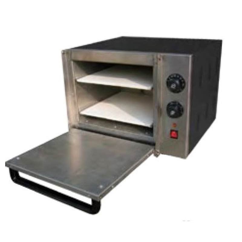 Horno pizza con suelo de piedra 2 pizzas 33 cm HP 33X | ⬆Mejor precio en  PepeBar.com