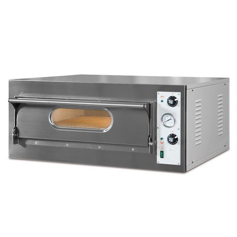 ▷Horno para pizza ⚡Horno grande de pizza Eko de piedra refractaria para 4  pizzas de 33 cm RISTART4EKO⚡ Mejor precio!