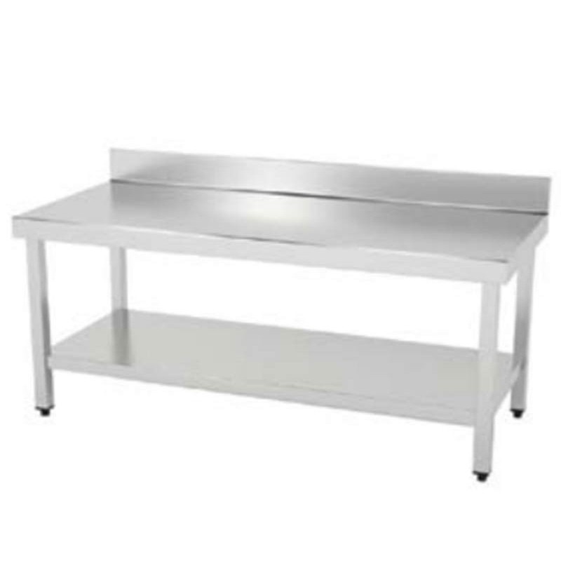 Mesa De Acero Inoxidable 2 Metros | Espacio Y Resistencia