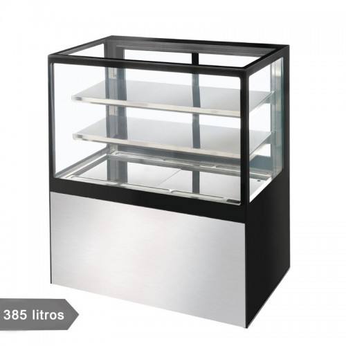 Comprar Vitrina pastelera refrigerada de cristal 385 litros DB951 en Pepebar