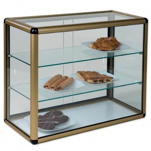 Comprar Vitrina pastelera cerrada VP3.  Ancho 800 mm. Varios colores en Pepebar