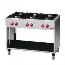 Cocina gas Gastro-M 6 quemadores GL915 - Pepebar Cocina gas Gastro-M 6 quemadores GL915 - Catálogo Cocinas de acero inoxidable