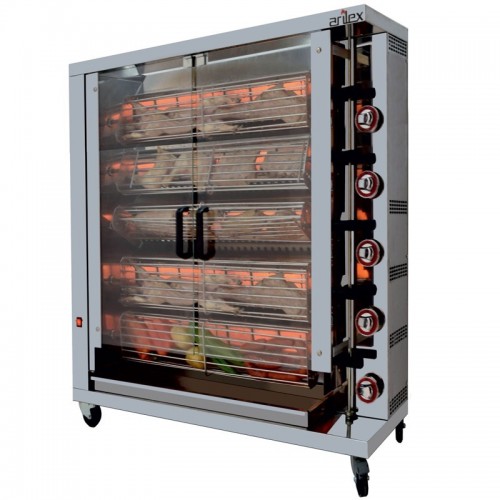 Comprar Asador a gas cinco espadas Arilex 5ASG en Pepebar