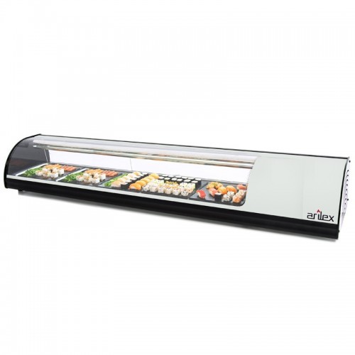 Comprar Vitrina refrigerada para sushi placa lisa 1456 mm 6VTL SUSHI en Pepebar