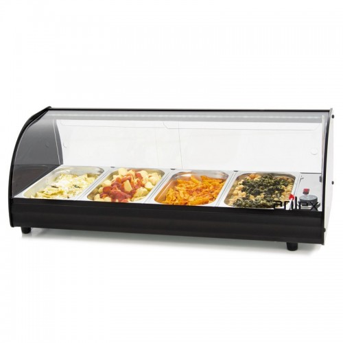 Comprar Vitrina caliente 4 bandejas GN 1/3 4CT en Pepebar