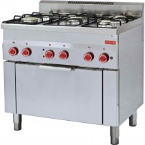 Cocina industrial gas Gastro-M 60-90 CFGE - Pepebar Cocina industrial gas Gastro-M 60-90 CFGE - Catálogo Cocinas industriales con horno