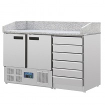 Bajo mostrador pizza mesa mármol 201 litros CT425 - Pepebar Bajo mostrador pizza mesa mármol 201 litros CT425 - Catálogo Bajo mostrador y mesas