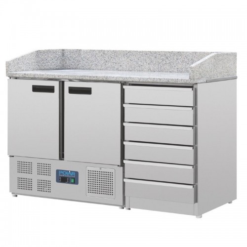 Comprar Bajo mostrador pizza mesa mármol 201 litros CT425 en Pepebar