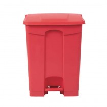 Cubo de basura a pedal Jantex rojo 65 litros DC710 - Pepebar Cubo de basura a pedal Jantex rojo 65 litros DC710 - Catálogo Productos de Limpieza