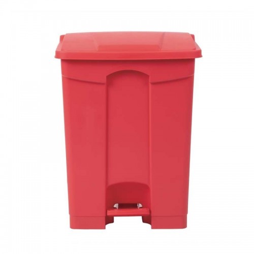 Comprar Cubo de basura a pedal Jantex rojo 65 litros DC710 en Pepebar