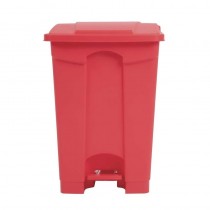 Cubo de basura a pedal Jantex rojo 45 litros DC708 - Pepebar Cubo de basura a pedal Jantex rojo 45 litros DC708 - Catálogo Productos de Limpieza