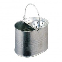 Cubo de fregona industrial galvanizado Jantex CD808 - Pepebar Cubo de fregona industrial galvanizado Jantex CD808 - Catálogo Fregonas industriales