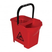 Cubo de fregona industrial con código de color Rojo Jantex S222 - Pepebar Cubo de fregona industrial con código de color Rojo Jantex S222 - Catálogo Fregonas industriales