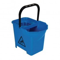 Cubo de fregona profesional con código de color Azul Jantex S225 - Pepebar Cubo de fregona profesional con código de color Azul Jantex S225 - Catálogo Fregonas industriales