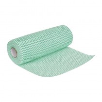 Paño no tejido Jantex verde - Rollo 100 CS807