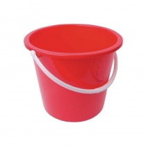 Cubo de plástico rojo Jantex 10 litros CD807