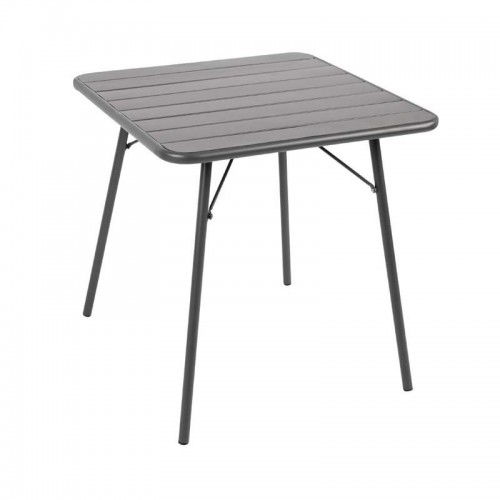 Mesa de acero lamas Bolero 700 x 700mm color gris CS730 Comprar Mesa de acero lamas Bolero 700 x 700mm color gris CS730 en Pepebar