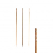 500 Pinchos Brochetas biodegradable gama Pure 15 cm torneado