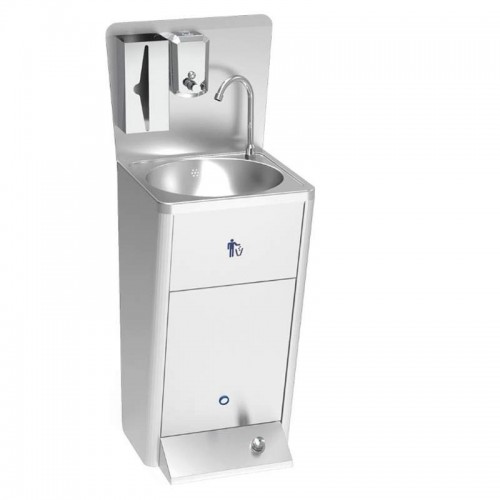 Comprar Lavamanos pedestal integral con pulsador de pie 061414 en Pepebar