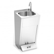 Lavamanos pedestal con pulsador doble de pie 061014 - Pepebar Lavamanos pedestal con pulsador doble de pie 061014