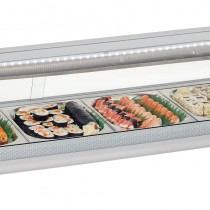 Vitrina refrigerada para suhi ancho 1800 mm Bartscher 110135G - Pepebar Vitrina refrigerada para suhi ancho 1800 mm Bartscher 110135G - Catálogo Vitrinas refrigeradas